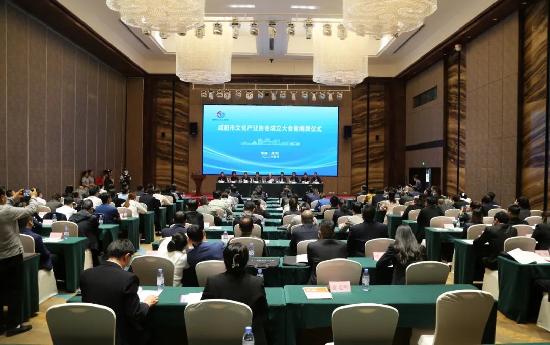 咸阳市文化产业协会第一次会员大会暨成立大会举行